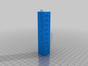anycubic kossel mini-fuso petg Stampa 3d prove su misura 3d print model - Mito3D