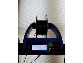 spool holder anet a8 3d printer accessories upgrade filament spoolholder tronxy 802 p802 p802ma 3d print model - Mito3D