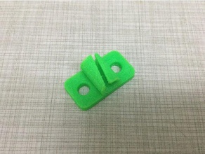 filamentguide Impressora 3d de peças filamento o guia parafuso simples assim wallmount 3d print model - Mito3D