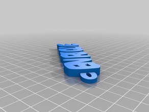 enrique llaveros personalizado 3d print model - Mito3D