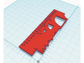 Modelagem em 3d de elaboração régua as ferramentas a modelagem 3d print model - Mito3D