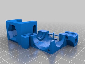 prusa i3 mk2 corps de l'extrudeuse L'imprimante 3d pièces 3d print model - Mito3D