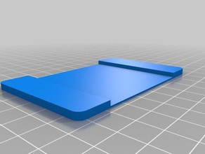 tile slim credit card mount 3d printing 3d print model - Mito3D