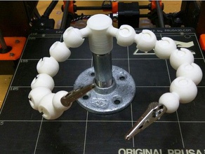 helfende Hände Teile ball socket helping-hands 3d print model - Mito3D