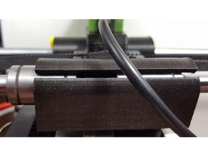 bearing x axis retainer clips 3d printer parts 3d print model - Mito3D