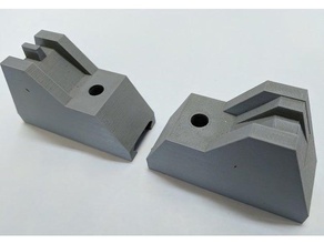 xsmooth nerf sight picantiny rail picatinny xplorer xsight 3d print model - Mito3D