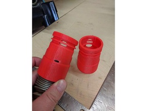 dc 07 stretch hose replacement piece parts dyson vacuum part 3d print model - Mito3D