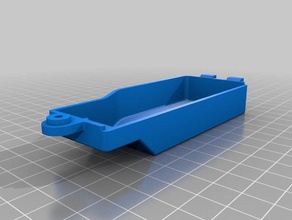 nerf stryfe - oj battery door mechanical toys cover 3d print model - Mito3D