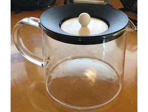 ikea tea pot lid kitchen & dining beverage 3d print model - Mito3D