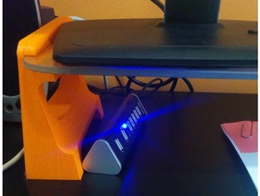 mesa de suporte office 3d print model - Mito3D