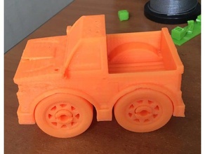 module truck construction toys 3d print model - Mito3D