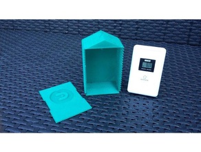 anpassbare Gehäuse Temperatur-sensor outdoor & Garten box Himbeere sensor Wetter 3d print model - Mito3D