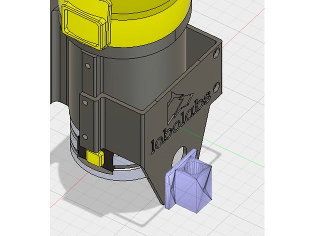 x-tallar dewalt 611 el eje de jtech frente láser montaje diy cnc dwp611 inventables jtechphotonics cortadora monte xcarve 3D print model - Mito3D