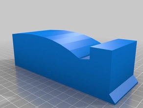 saab 9-3 wheelwell filling sanding block 3d printing 3d print model - Mito3D