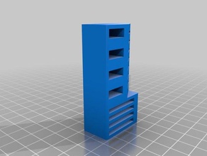my customized usb sd micro box stand customizer computer 3d print model - Mito3D