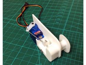rc glider tow release r c vehicles 9g servo remote control 3d print model - Mito3D