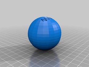 jacks ball art 3d print model - Mito3D