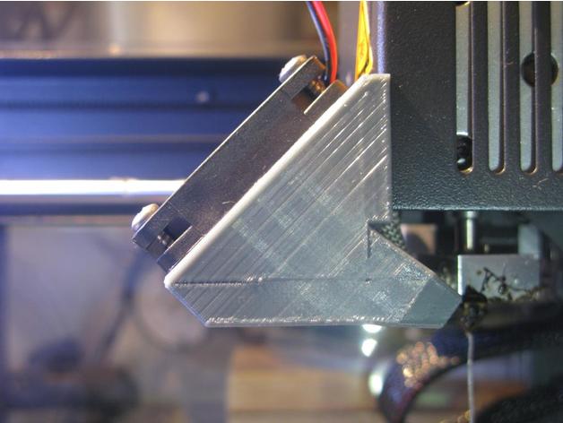 rf100 fan bracket 3d printer accessories renkforce 3D print model - Mito3D