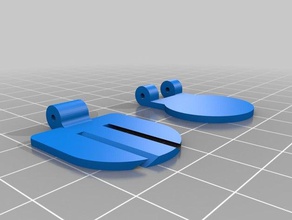 carrello gettone w clip di carta - noi trimestre famiglia su misura 3d print model - Mito3D