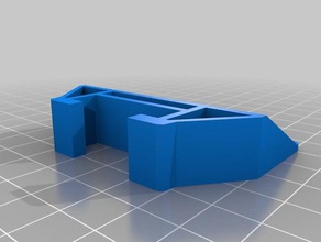 Schublade gleiten Ersatz-Teile Halterung Möbel reparieren 3d print model - Mito3D