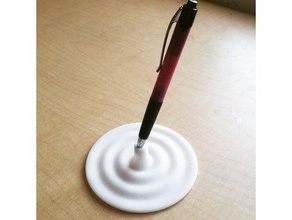 Wasser-Pfütze-Bleistift-Stift-Halter - Organisation Stift Stift-Halter Bleistift Bleistift-Halter Pfütze Wasser Wasser-Pfütze 3d print model - Mito3D