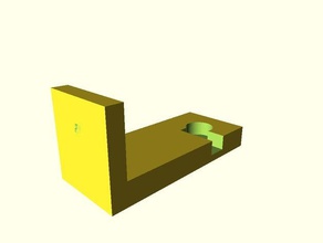 roller blind monte de substituição peças 3d print model - Mito3D