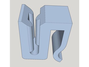 jaws ii filament clip 3d printer accessories 3d print model - Mito3D