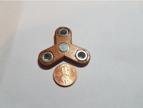 mini 623 noix fidget spinner jouets mécaniques 623zz roulement 3d print model - Mito3D