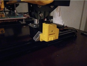 tronxy x3 ajustable z-stop Impresora 3d de las piezas 3d print model - Mito3D