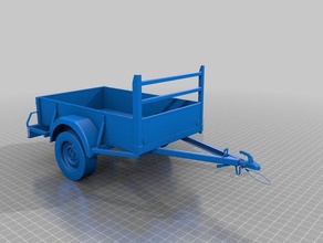 pequeno trailer veículos 3d print model - Mito3D