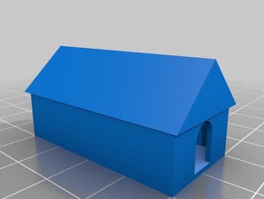 42mm house 3d print test printing model printer slash youtube megavideolar 3d print model - Mito3D
