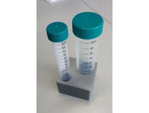 stand-Zentrifuge falcon eppendorf-Röhrchen st nder f r zentrifugenr hrchen eppis Biologie tube test rack 3d print model - Mito3D