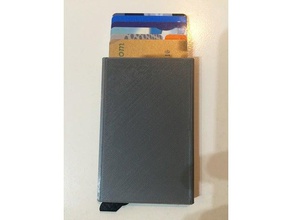 secrid cartera accesorios el titular de la tarjeta estuche para tarjetas crédito slim pared delgada billetera 3d print model - Mito3D