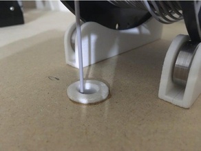 através de prateleira filamentos guia Impressora 3d acessórios filamento 3d print model - Mito3D