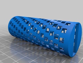 gel de sílice contenedor la automoción caso freecad 3d print model - Mito3D