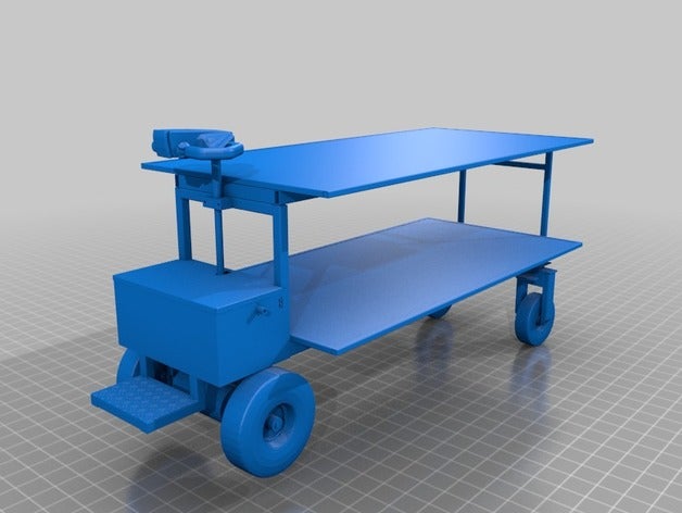 panier des véhicules 3D print model - Mito3D