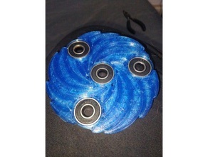 whirlpool spinner jouets & jeux 608 roulement fidget un bain à remous 3d print model - Mito3D