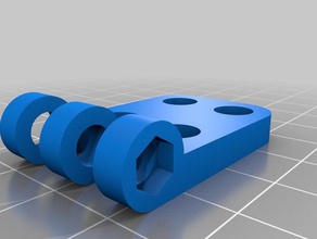 dog ramp hinge f parts customized 3d print model - Mito3D