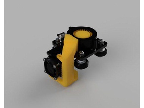 coolatron tevo tarantula 50x50x15 blower fanduct 3d yazıcı parçaları 50x50 3d print model - Mito3D