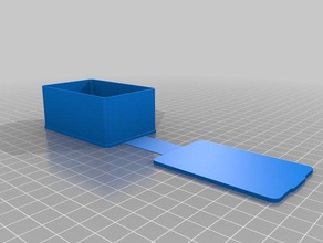 meine individuelle Fall rechteckig Container kundengebundene 3d print model - Mito3D