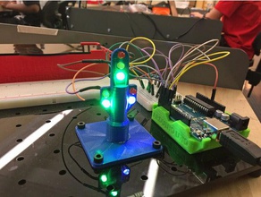 arduino traffic light 3dx engineering 3dls 3d literacy station uno 3d print model - Mito3D