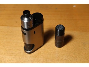 pico squeeze bouchon de la bouteille fond chargeur pac ecig ecigarette eleaf squonk 3d print model - Mito3D
