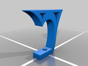 plano de la curva soporte flexión del tubo partes 3d print model - Mito3D