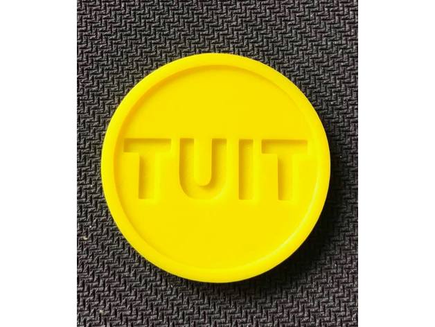 round tuit coins & badges 3D print model - Mito3D