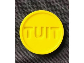 round tuit coins & badges 3d print model - Mito3D