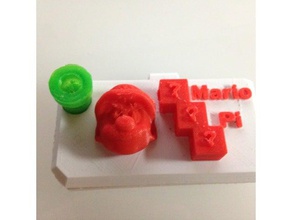 mario pi raspberry zero video giochi 3dtsuj nes pizero caso retrogaming retropie super 3d print model - Mito3D