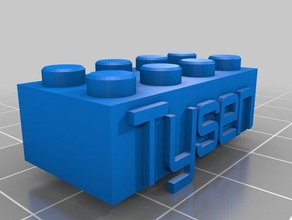 tysen Bau-Spielzeug kundengebundene 3d print model - Mito3D