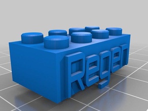 regan Bau-Spielzeug kundengebundene 3d print model - Mito3D
