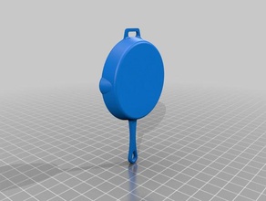 pubg frying pan stand 3d printing 3d print model - Mito3D
