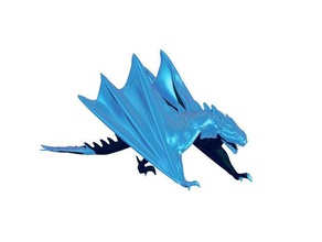 kurnaz ejderha yaratıklar 3dprintable 3d baskı canavar yaratık ejderhalar ateş var efsane efsanevi mitoloji 3d print model - Mito3D